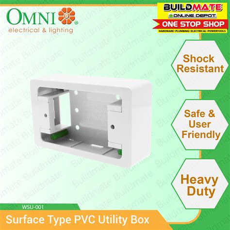 surface type pvc utility box